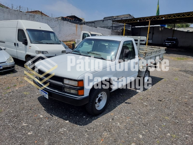 CAMINHONETE GM SILVERADO 4.1; 1997/1998; BRANCA; GASOLINA