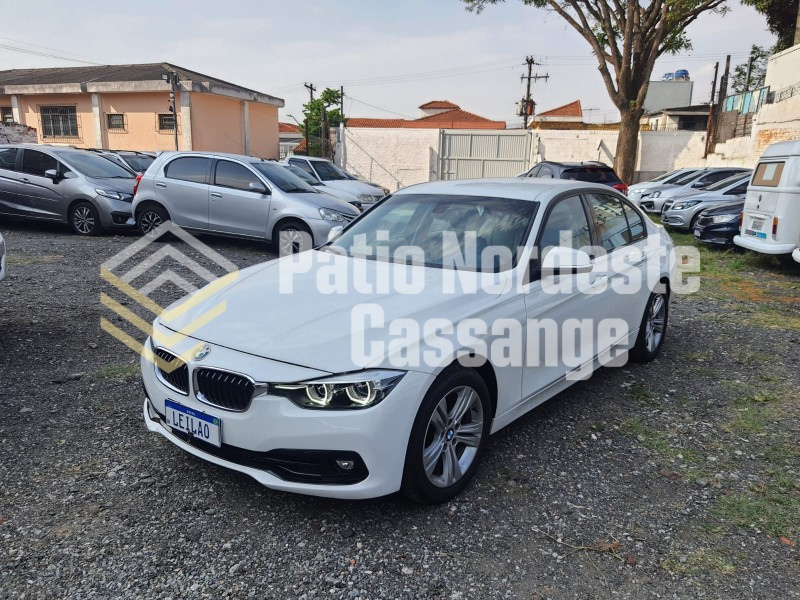 BMW 320I ACTIVE FLEX; 2018/2018; BRANCA; ALCO.GASOL